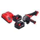 Milwaukee M18 FSAG125X-502 Cordless angle grinder 18 V 125 mm brushless + 2x battery 5.0 Ah + charger