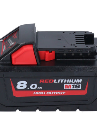 Meuleuse d'angle sur batterie Milwaukee M18 FSAG125X-801 18 V 125 mm sans balais + 1x batterie 8,0 Ah - sans chargeur