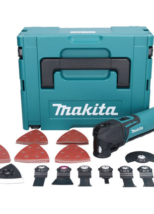 Makita TM 3010 CX3J outil multifonction 320 W OIS / Starlock + jeu d'accessoires 59 pièces + Makpac