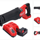 Milwaukee M18 FSZ-501 Akku Recipro Säbelsäge 18 V Brushless + 1x Akku 5,0 Ah + Ladegerät