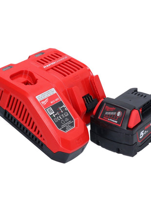 Milwaukee M18 FSZ-501 akumulatorowa pilarka szablasta 18 V bezszczotkowa + 1x akumulator 5,0 Ah + ładowarka