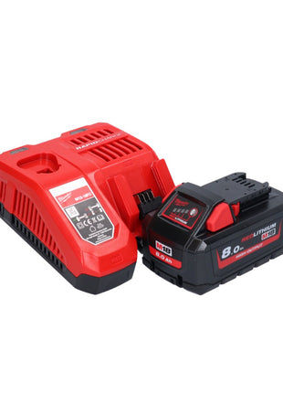 Milwaukee M18 FSZ-801 akumulatorowa pilarka szablasta 18 V bezszczotkowa + 1x akumulator 8,0 Ah + ładowarka