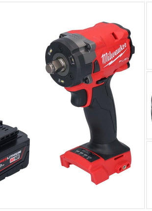 Clé à chocs sans fil Milwaukee M18 FIW2F12-501 18 V 339 Nm 1/2" brushless + 1x batterie 5,0 Ah - sans chargeur