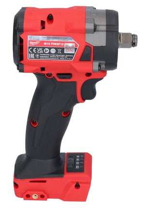 Milwaukee M18 FIW2F12-801 atornillador de impacto inalámbrico 18 V 339 Nm 1/2" sin escobillas + 1x batería 8,0 Ah + cargador