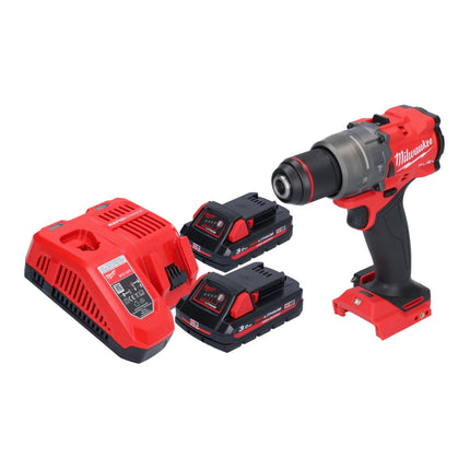 Milwaukee M18 FPD3-302 taladradora de percusión sin cable 18 V 158 Nm sin escobillas + 2x batería recargable 3.0 Ah + cargador
