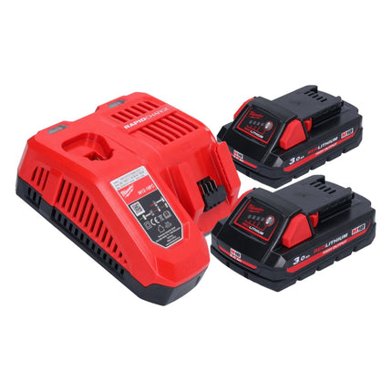 Milwaukee M18 FPD3-302 taladradora de percusión sin cable 18 V 158 Nm sin escobillas + 2x batería recargable 3.0 Ah + cargador