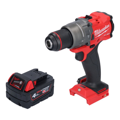 Taladro percutor inalámbrico Milwaukee M18 FPD3-401 18 V 158 Nm sin escobillas + 1x batería 4,0 Ah - sin cargador