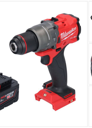 Taladro percutor inalámbrico Milwaukee M18 FPD3-501 18 V 158 Nm sin escobillas + 1x batería 5,0 Ah - sin cargador