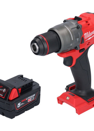 Taladro percutor inalámbrico Milwaukee M18 FPD3-501 18 V 158 Nm sin escobillas + 1x batería 5,0 Ah - sin cargador