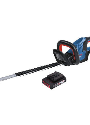 Bosch GHE 18V-60 Professional Akku Heckenschere 18 V 60 cm Brushless + 1x Akku 2,0 Ah - ohne Ladegerät