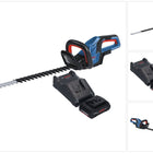 Bosch GHE 18V-60 Professional Akku Heckenschere 18 V 60 cm Brushless + 1x ProCORE Akku 4,0 Ah + Ladegerät