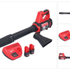 Souffleur à batterie Milwaukee M12 BBL-252 12 V + 2x batteries 2,5 Ah + chargeur