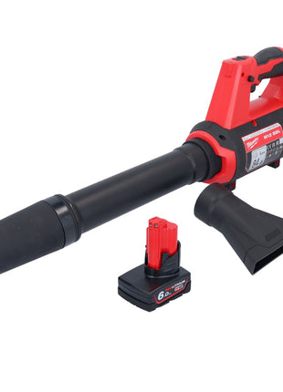 Milwaukee M12 BBL-601 Akku Gebläse 12 V + 1x Akku 6,0 Ah - ohne Ladegerät