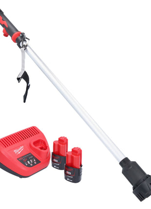 Milwaukee M12 BSWP-202 Akku Transferpumpe 12 V 34 l/min + 2x Akku 2,0 Ah + Ladegerät