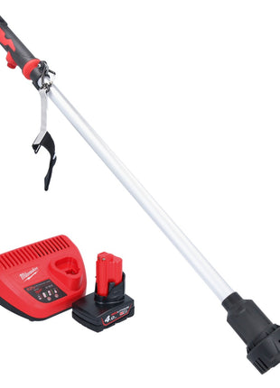 Milwaukee M12 BSWP-401 Akku Transferpumpe 12 V 34 l/min + 1x Akku 4,0 Ah + Ladegerät