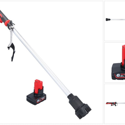 Milwaukee M12 BSWP-601 Akku Transferpumpe 12 V 34 l/min + 1x Akku 6,0 Ah - ohne Ladegerät