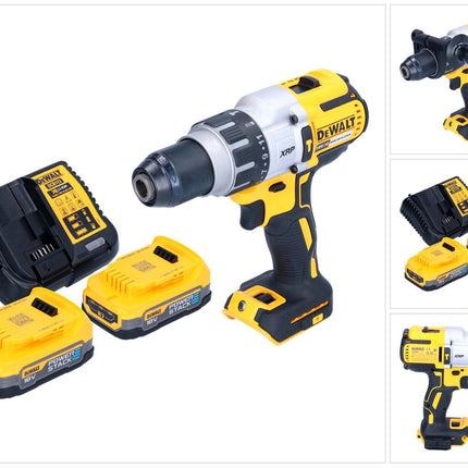 DeWalt DCD 996 E2 cordless impact drill 18 V 95 Nm brushless + 2x rechargeable battery 1.7 Ah + charger