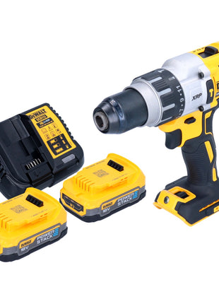 Taladro percutor inalámbrico DeWalt DCD 996 E2 18 V 95 Nm sin escobillas + 2 baterías 1,7 Ah + cargador