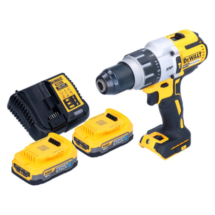 DeWalt DCD 996 E2 cordless impact drill 18 V 95 Nm brushless + 2x rechargeable battery 1.7 Ah + charger