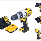 DeWalt DCD 996 D1 cordless impact drill 18 V 95 Nm brushless + 1x rechargeable battery 2.0 Ah + charger