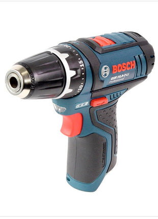 Bosch GSR 10,8-2-Li Professional Akku Bohrschrauber mit 2 x Akku 2,0 Ah, Ladegerät und 39 tlg. Zubehör in Tasche - Toolbrothers