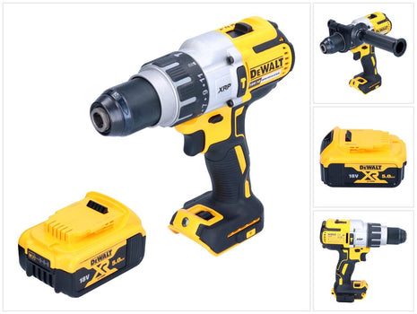 Taladro percutor inalámbrico DeWalt DCD 996 N 18 V 95 Nm sin escobillas + 1x batería 5,0 Ah - sin cargador