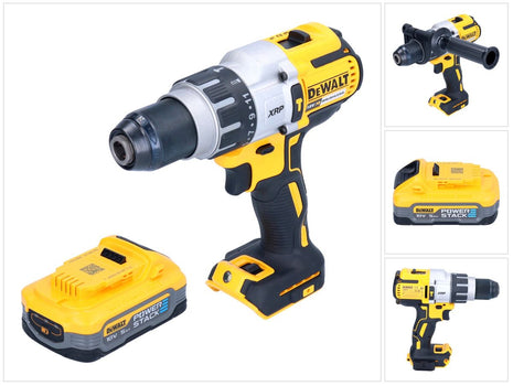 DeWalt DCD 996 N Akku Schlagbohrschrauber 18 V 95 Nm Brushless + 1x Powerstack Akku 5,0 Ah - ohne Ladegerät