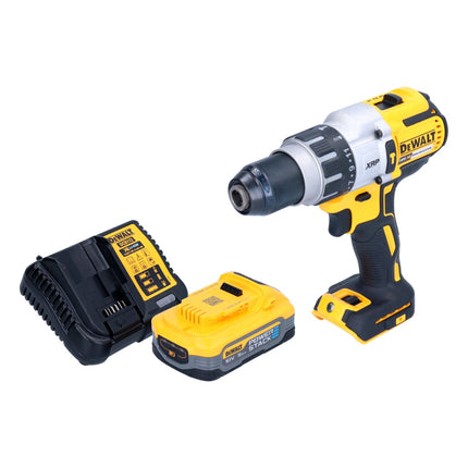Trapano a percussione a batteria DeWalt DCD 996 H1 18 V 95 Nm senza spazzole + 1x batteria Powerstack 5,0 Ah + caricatore