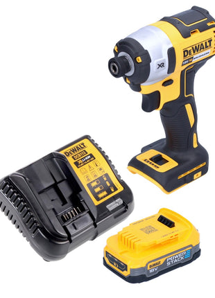 Clé à chocs sans fil DeWalt DCF 887 E1 18 V 205 Nm 1/4" sans balai + 1x batterie 1,7 Ah + chargeur