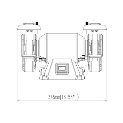 Metabo DS 150 M Levigatrice doppia 370 W 150 x 20 x 20 mm ( 604150000 )