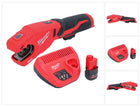 Milwaukee M12 PCSS-251 cortatubos de acero inoxidable a batería 12 V 12 - 28 mm + 1x batería 2,5 Ah + cargador