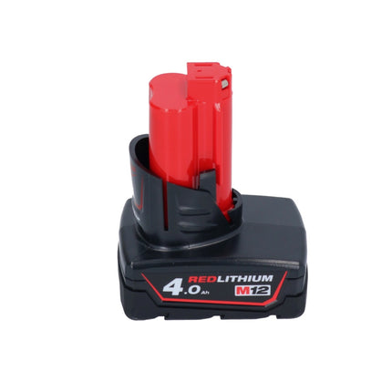 Milwaukee M12 PCSS-401 Akku Edelstahl Rohrabschneider 12 V 12 - 28 mm + 1x Akku 4,0 Ah - ohne Ladegerät