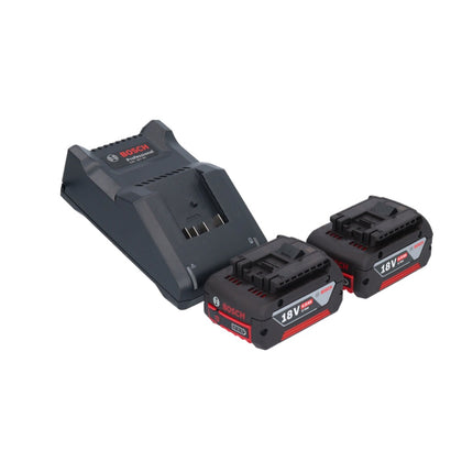 Bosch GSB 18V-45 Profesjonalna akumulatorowa wiertarko-wkrętarka udarowa 18 V 45 Nm bezszczotkowa + 2x akumulator 4,0 Ah + ładowarka + walizka L