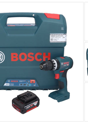 Bosch GSB 18V-45 Professional Akku Schlagbohrschrauber 18 V 45 Nm Brushless + 1x Akku 5,0 Ah + L-Case - ohne Ladegerät