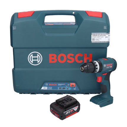 Bosch GSB 18V-45 Profesjonalna akumulatorowa wiertarko-wkrętarka udarowa 18 V 45 Nm bezszczotkowa + 1x akumulator 5,0 Ah + walizka L - bez ładowarki