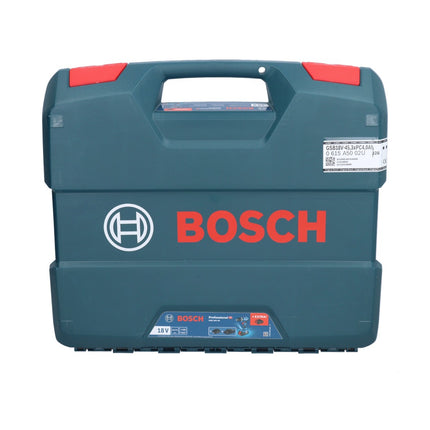 Bosch GSB 18V-45 Profesjonalna akumulatorowa wiertarko-wkrętarka udarowa 18 V 45 Nm bezszczotkowa + 1x akumulator 5,0 Ah + ładowarka + walizka L