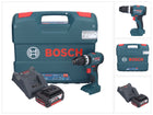 Bosch GSB 18V-45 Taladro percutor inalámbrico profesional 18 V 45 Nm sin escobillas + 1x batería 5,0 Ah + cargador + maletín L