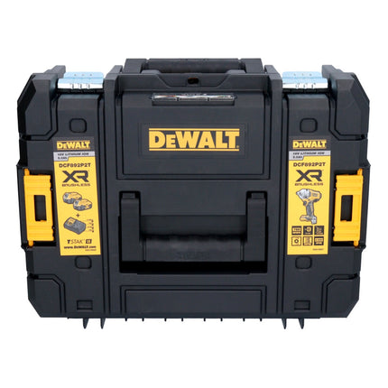DeWalt DCF 892 M1T cordless impact wrench 18 V 813 Nm 1/2" brushless + 1x battery 4.0 Ah + charger + TSTAK