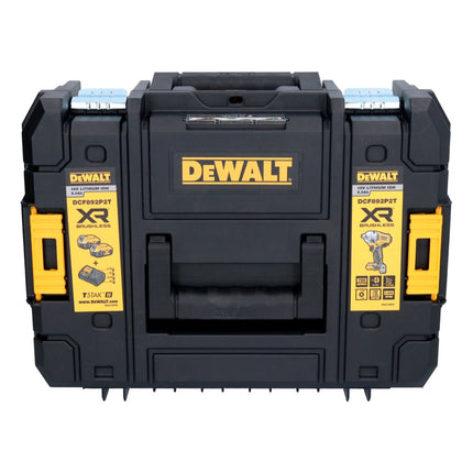 DeWalt DCF 892 H1T cordless impact wrench 18 V 813 Nm 1/2" brushless + 1x Powerstack battery 5.0 Ah + charger + TSTAK