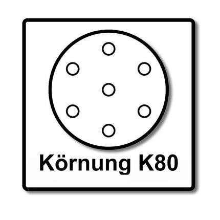 Makita BO 5031 Ponceuse excentrique 300 watts 125 mm + 50x papier abrasif K80