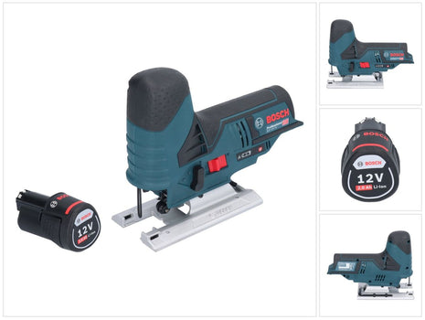 Bosch GST 12V-70 Seghetto alternativo professionale a batteria 12 V 70 mm + 1x batteria 2,0 Ah - senza caricabatterie