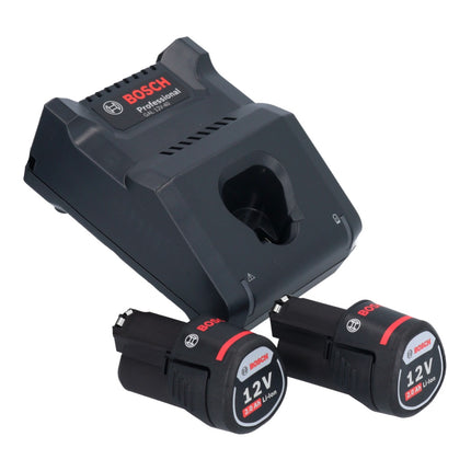 Bosch GST 12V-70 Professional cordless jigsaw 12 V 70 mm + 2x rechargeable battery 2.0 Ah + charger