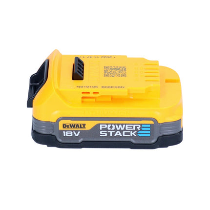 Zestaw startowy akumulatorów DeWalt DCB 1104 E2 12 V / 18 V 2x akumulator Powerstack 1,7 Ah + ładowarka DCB 1104