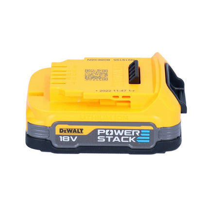 Zestaw startowy akumulatorów DeWalt DCB 1104 E2 12 V / 18 V 2x akumulator Powerstack 1,7 Ah + ładowarka DCB 1104
