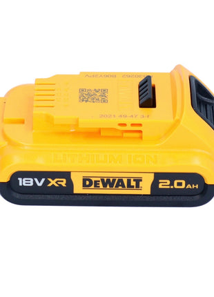 DeWalt DCB 1104 D2 kit de démarrage de batterie 12 V / 18 V 2x batteries 2,0 Ah + chargeur DCB 1104