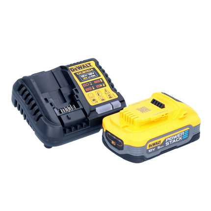 DeWalt DCB 1104 H1 Juego de batería de arranque 12 V / 18 V 1x batería Powerstack 5,0 Ah + cargador DCB 1104