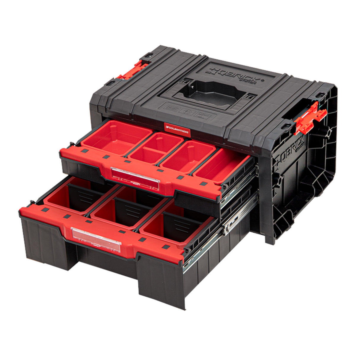 Toolbrothers RHINO L Drawer 2 ECO Organize+ mit zwei Schubläden + Boxen IP54