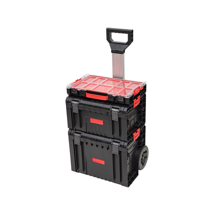 Toolbrothers RHINO L Set 2 ECO Workshop Set + L Cart + L Toolbox Organize+ + L Organiser Height M Boxes 450 x 390 x 690 mm 52 l IP54