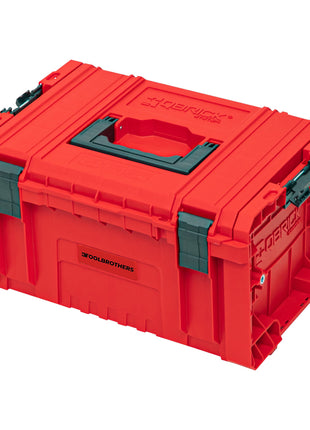 Toolbrothers Maleta de herramientas RHINO L Organize+ ULTRA Custom 450 x 334 x 240 mm 19 l apilable IP54 con 3 compartimentos y estante