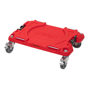 Toolbrothers RHINO L mobiler Transportroller ULTRA Rollbrett mit Schwenkrädern aus Metall und Bremse
